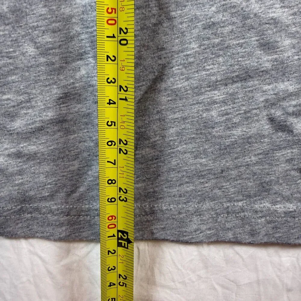 Converse Star Chevron Long Sleeve Tee Gray Boys Size L